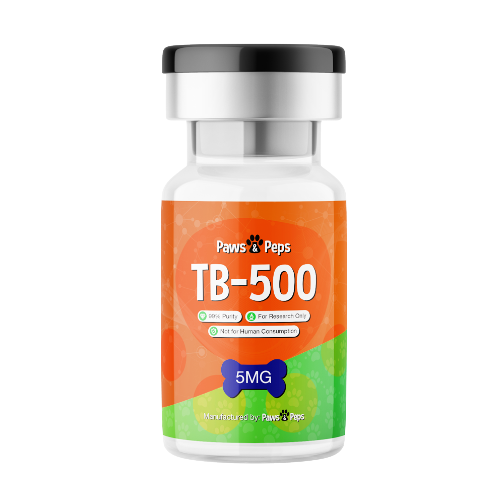 Paws and Peps BPC-157 bottle with capsules